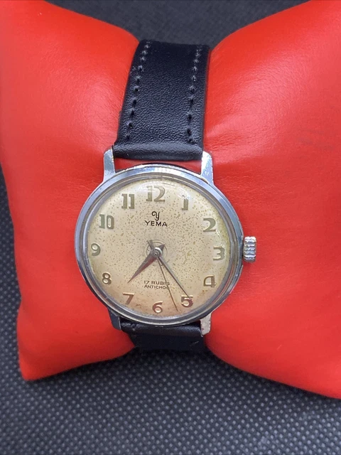 Montre Mécanique Ancienne ATERIA - Fonctionne, Pour Homme, Occasion