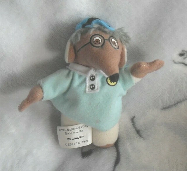 Mcdonalds Happy Meal The Wombles Soft Toy - Wellington (1999)  (A)