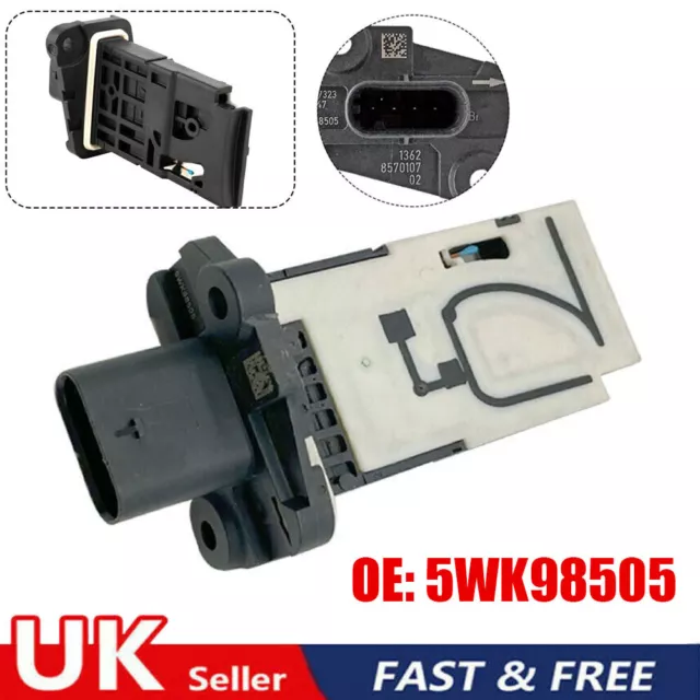 MASS AIR FLOW METER MAF SENSOR for BMW 1 2 3 4 5 SERIES X1 X3 Mini 5WK98505