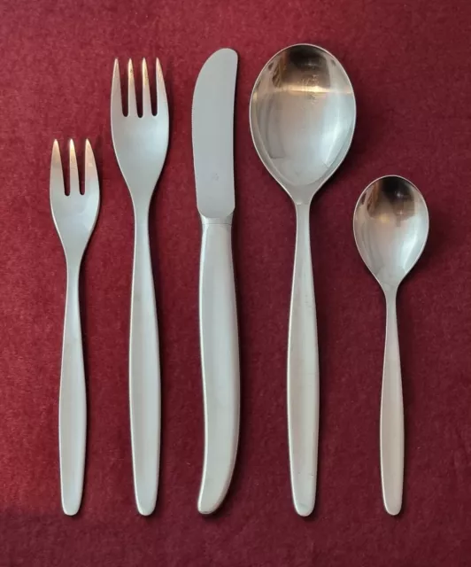 WMF Stockholm Cromargan Besteck 5 teilig mehrere Sets vorhanden Note 3