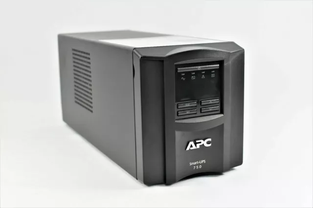 APC SMT750I Smart-UPS 750VA USV-Anlage USV Notstrom Power Backup Tower 500W #