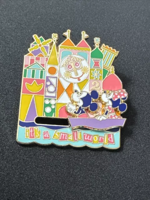 Disney Its A Small World Mickey And Minnie Mouse  Pin