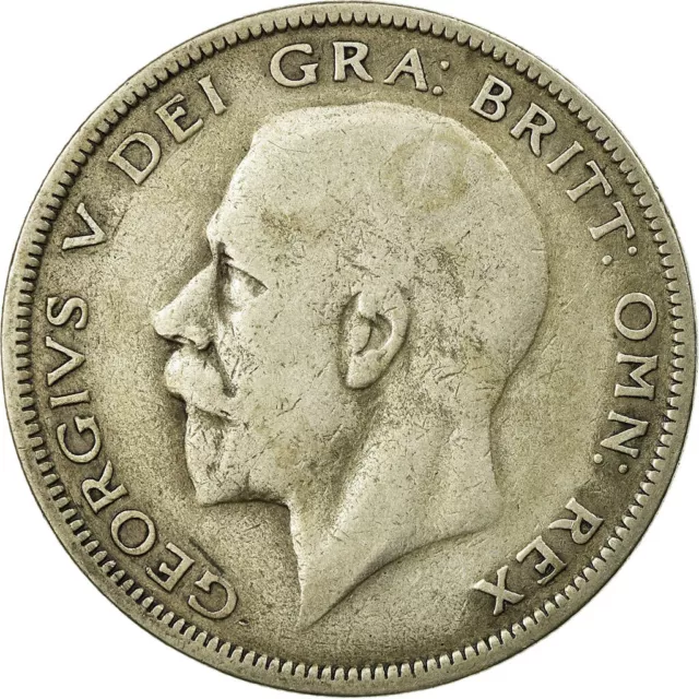 [#654481] Münze, Großbritannien, George V, 1/2 Crown, 1933, SS, Silber, KM:835