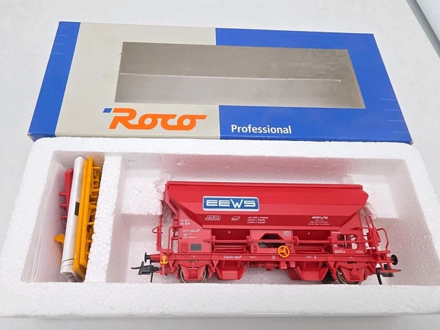 Roco File:red ROCO 47538 HOPPER Car Tds Red Livery, EEWS ZSR £61.49 - PicClick UK