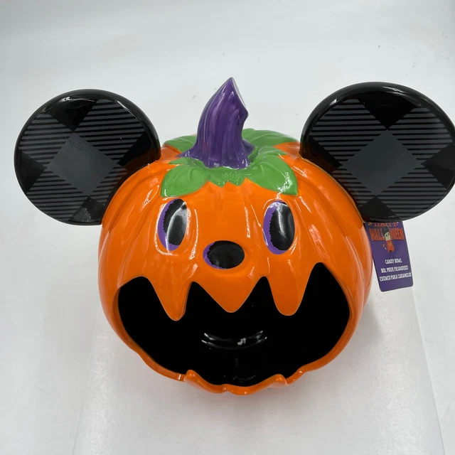DISNEY HALLOWEEN MICKEY / Minnie Mouse JackOLantern Pumpkin Ears