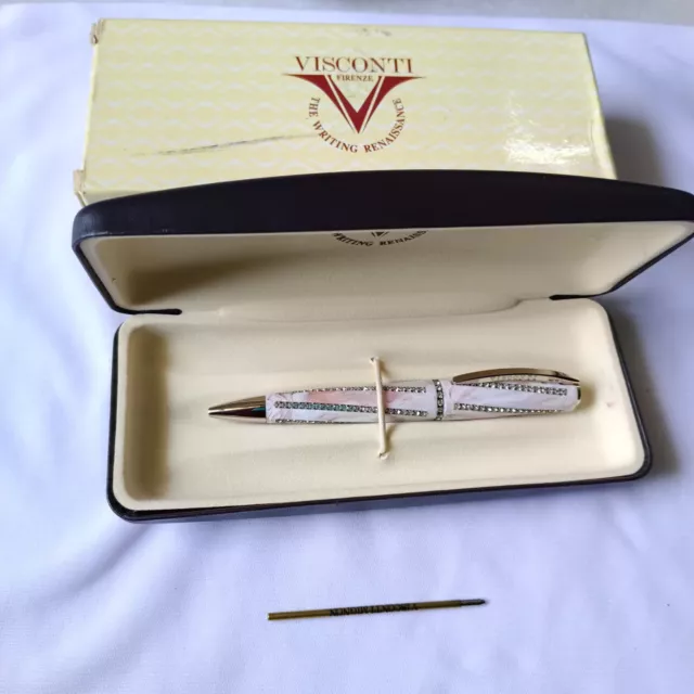 Visconti Divina Ball Pen Royale - Peau d' Ange