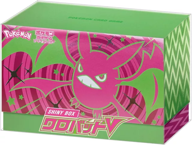 Pokemon Card Shiny Box Crobat V Japanese Shield High class pack