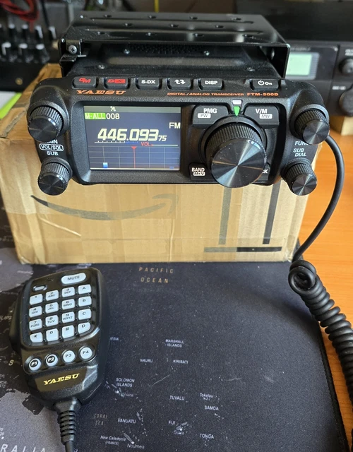 YAESU FTM-500DE VHF/UHF C4FM - frequenzerweitert Freenet und PMR EUR ...