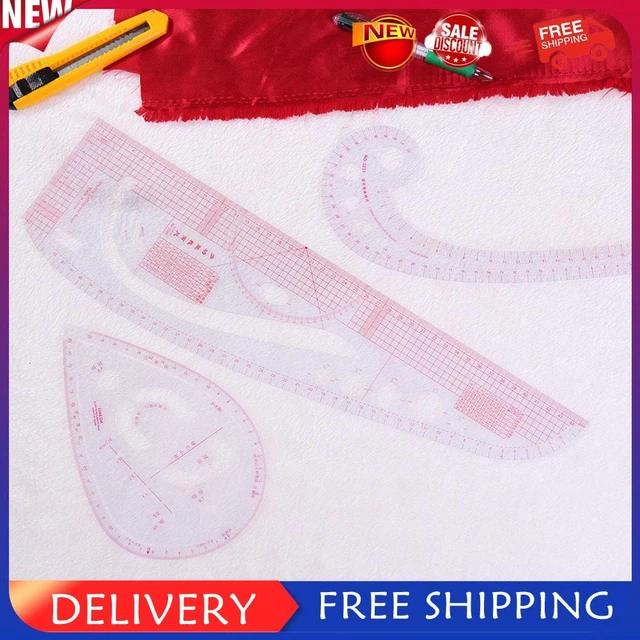 6pcs/Set DIY Multifunktions Quilting Naht nähen Patchwork Zeichnung Herrscher