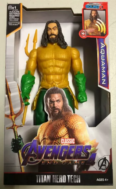 Marvel Avengers Aquaman Action Figure Toy 30cm super hero