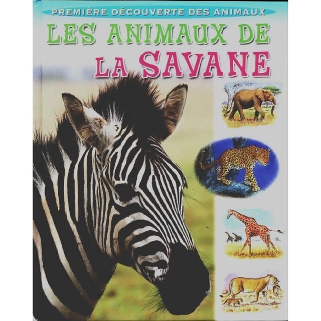 LIVRE - PREMIÈRE découverte des animaux - Les animaux de la savane EUR ...