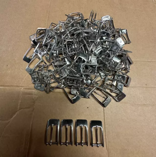 Lote de 200 hebillas de cinturón de níquel de 19 mm a PRECIO PARA LIMPIAR hebillas de cuello de perro