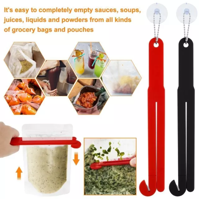 Reusable Food Pouch Squeezer Food Bag Cutter Kitchen gadgets Food Bag Opener AUS