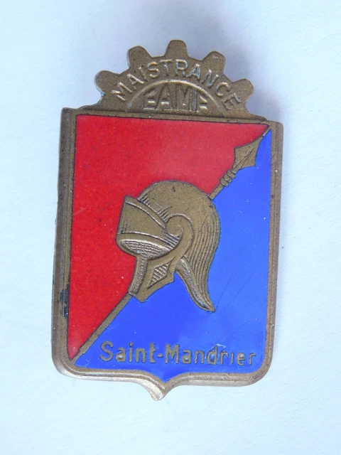 MARINE Patch Écusson Ancien CIN De BREST 3 Cie MOUSSE