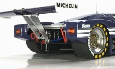 Kit Modélisme Hasegawa Mercedes C9 1987 - Échelle 1/24, 79 Pièces, Décalcomanies Kouros Racing, Longueur 200 Mm
