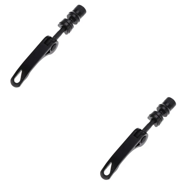 2x Bike Wheel Hub Quick Release Skewer Seat Clamp Mountain Bike BMX Shaft Lever