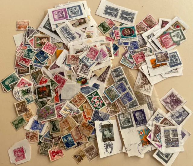 Konvolut Briefmarken Österreich Republik