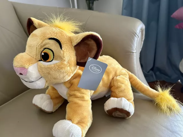 OFFICIAL DISNEY STORE The Lion King Simba Plush Stuffed Toy Animal Like New 20.00 PicClick AU