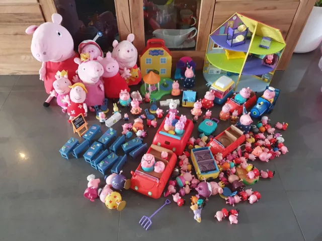 Bundle Of Peppa Pig Toys Huge Bundle Job Lot