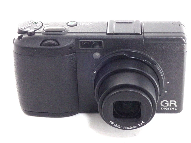 [Near MINT!!!] RICOH GR DIGITAL Compact Digital Camera 8.1MP Black JAPAN 1 first 3