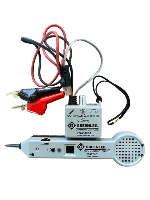 Greenlee 200EP-G Tone Probe with 77HP-G Tone Generator Set