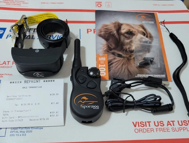 SportDOG Yard Trainer Stubborn Big Dog Remote Shock Collar Yard Training YT-100S