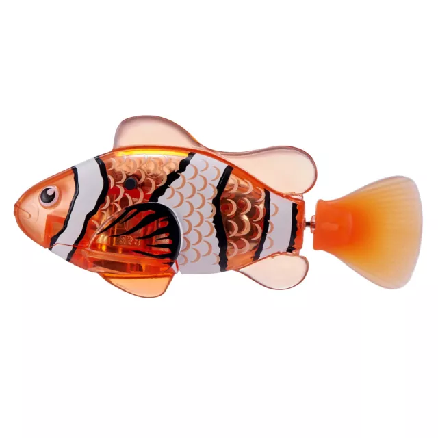 ZURU ROBO ALIVE ROBO FISH Color Change Water Activated Orange Toy Fish Nemo  Look $14.99 - PicClick