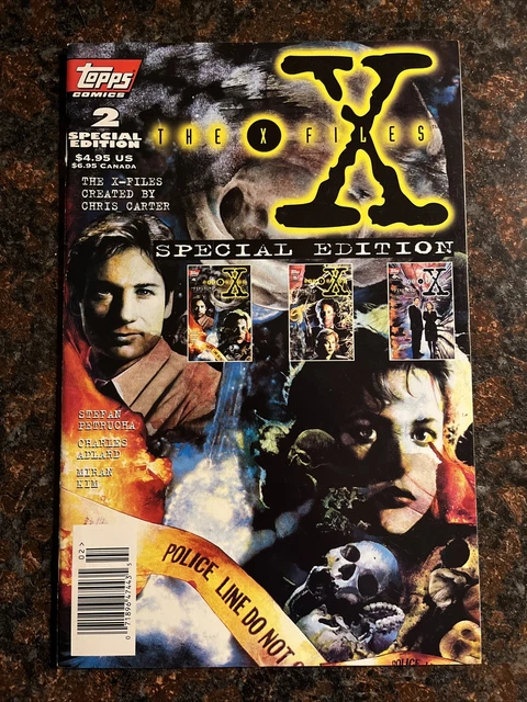 The X-Files Special #2 (1995, Topps) Collection of 3 Firebird story arc VF