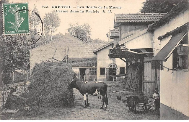 94 - CRETEIL - SAN30166 - Les Bords de la Marne - Ferme dans la Prairie - Agric