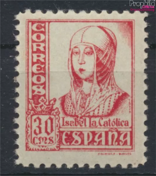 Espagne 773II neuf 1937 isabella (9909999