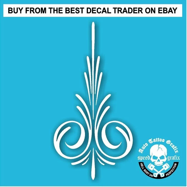 Hot rod pinstripe decals discount