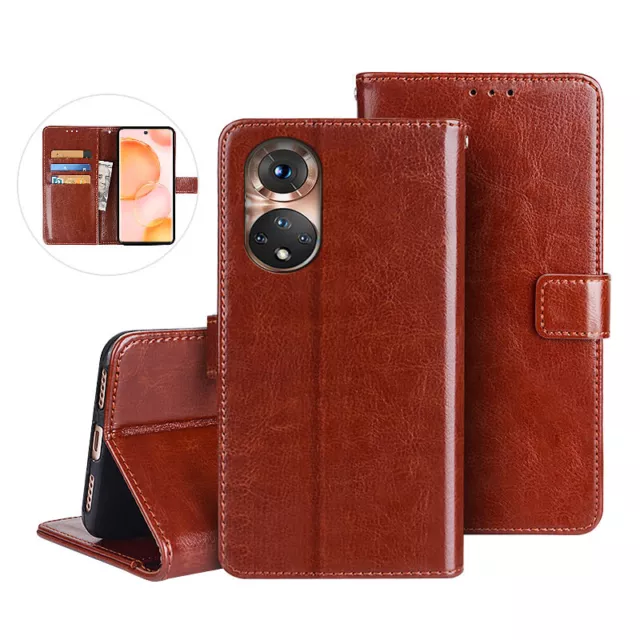 FOR HUAWEI HONOR 50 20 10X Lite 8A Premium Flip Leather Wallet Phone Case  Cover £4.38 - PicClick UK