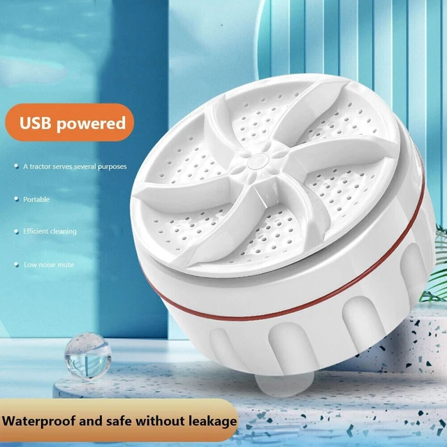 Vêtements de turbine portable laveuse vêtements facilement nettoyés n'importe
