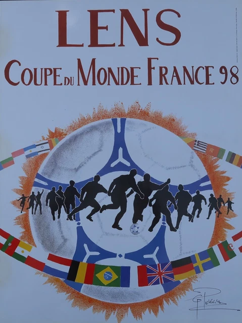 Antoni Tapies - Affiche originale - Coupe du monde de Foot