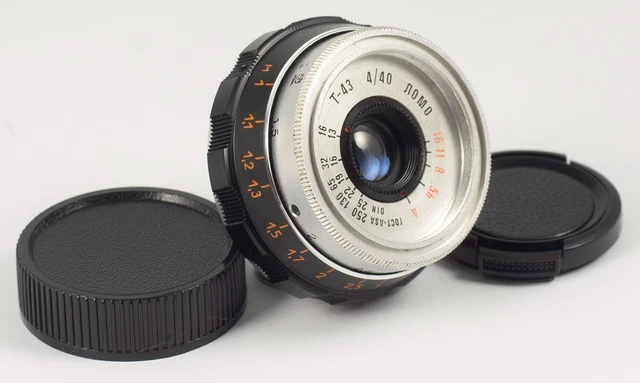 ⭐【LOMO TRIPLET T-43 スメナ8 40mm F4.0 L39】⭐ ⭐【LOMO TRIPLET T-43 スメナ8 40mm F4.0 L39】⭐ LENS TRIPLET T-43