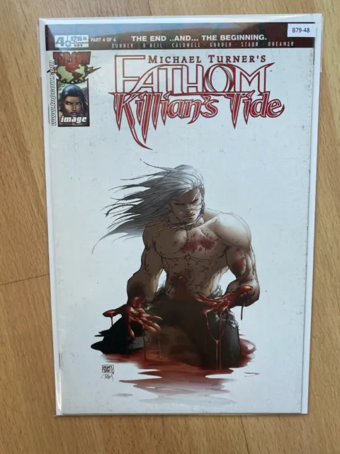 Michael Turners Variant Fathom Killians Tide 4 - High Grade Comic Book -B79-48