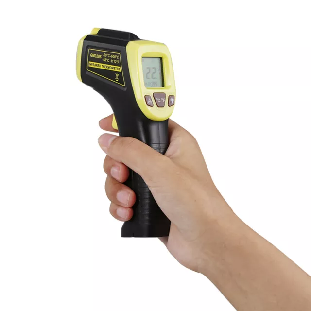 1pc Infrared Thermometer, Handheld Non-contact Digital Laser Gun
