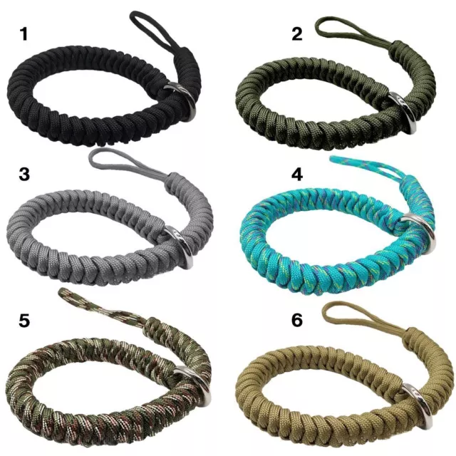 Bracelet Outdoor Climbing Rope Wrist Strap Survival Paracord Camera Wrist Strap 2