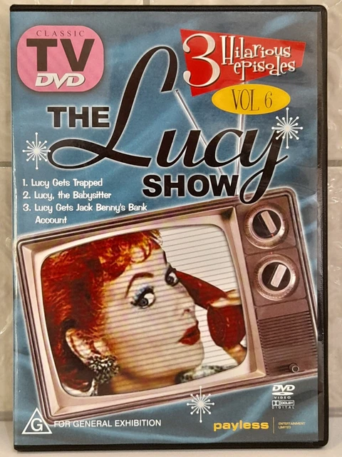 THE LUCY SHOW Vol 6 DVD Rated G Region Free Classic TV Series DVD