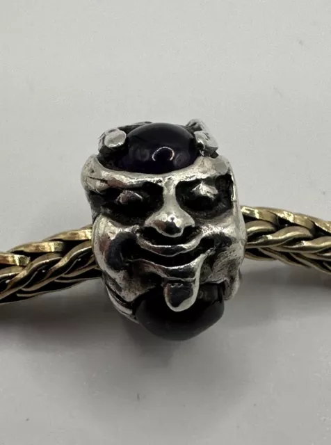 Trollbeads - Authentic - Genuine - Retired 2022  - Troll with Gems - 51711