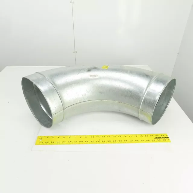 18 Gauge Galvanized Steel Duct Work HVAC 10" 90° Elbow