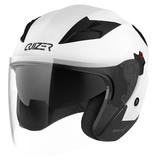 Scooter Moto Casco Jet Omologato ECE 22-05 Visiera Avio Nero Opaco L | Prezzi e Offerte