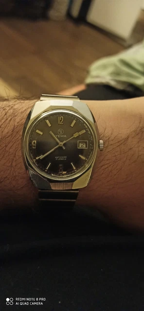 Montre Vintage Yema Mécanique Manuelle - Fonctionne - Pour Homme