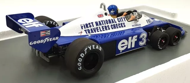 Spark 1/18 Scale 18S573 - F1 Tyrrell P34 #3 Italian GP 1977 Peterson 2