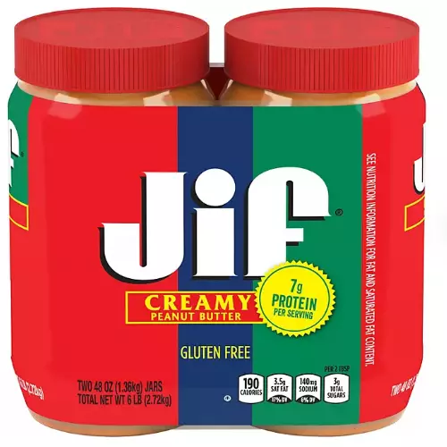 Jif Creamy Peanut Butter (48 oz., 2 pk.)