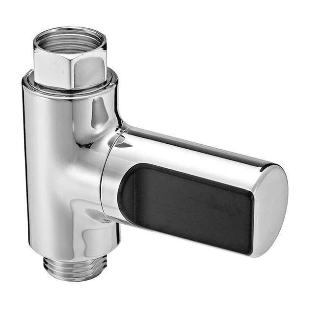 Termometro Digitale Per Doccia - LED, Girevole 360°, Impermeabile, Range 5-85°C, Per Bagno E Cucina - Foto 8