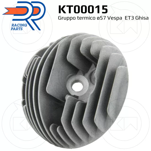 Gruppo Termico Modifica 130 Dr Vespa 50-125 Et3 Primavera Special Diametro 57 3