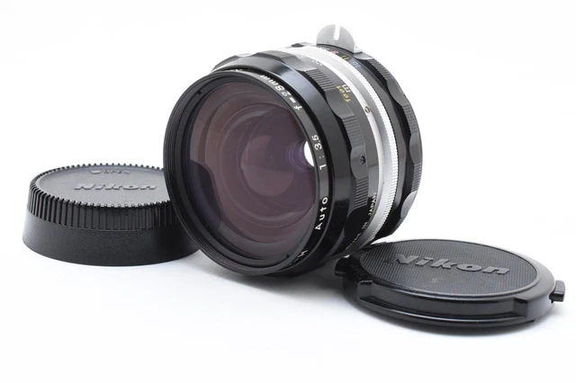 NIKKOR-H Auto 1:3.5 f=2.8cm 非Ai 元箱付 美品+ NIKKOR-H Auto 1:3.5 f=2.8cm 非Ai 元箱付 美品+