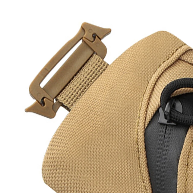 (Khaki) Military Survival Emergency Bag Oxford Cloth Practical Emergency 2