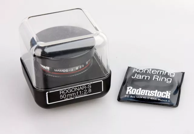 Rodenstock Rogonar-S 2,8/50mm Vergrößerungsobjektiv enlarger lens 10072685